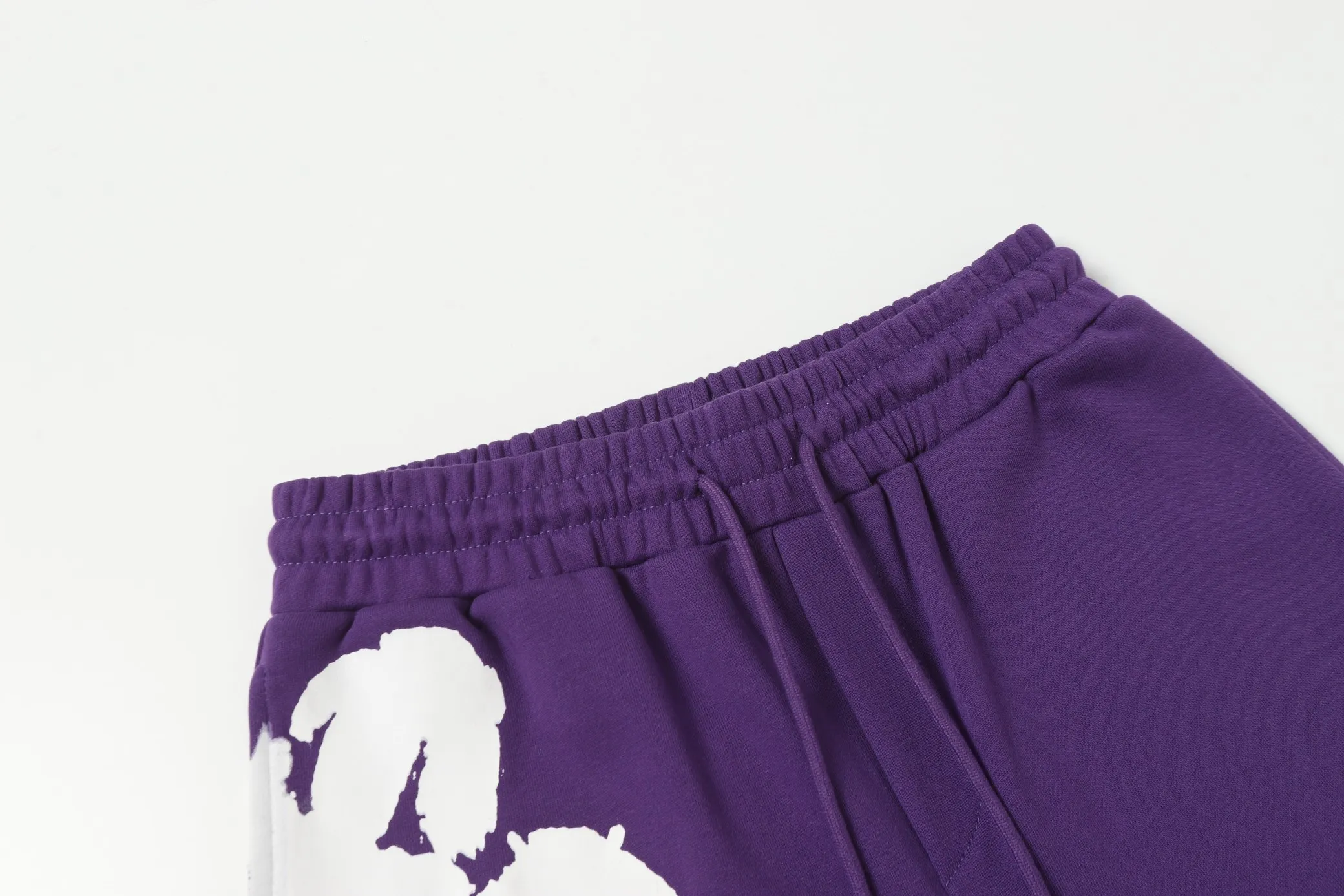 8622#DENIM TEARS Kapok European and American fashion brand high-quality shorts set Color Black Gray Purple Size S-XL